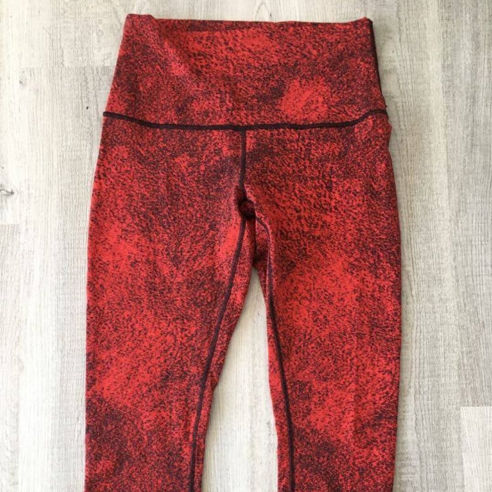 Lululemon Cropped High Waist Leggings